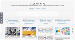 Desktop Screenshot of magentawave.com